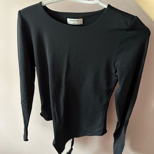 Aritzia long sleeve crew neck bodysuit